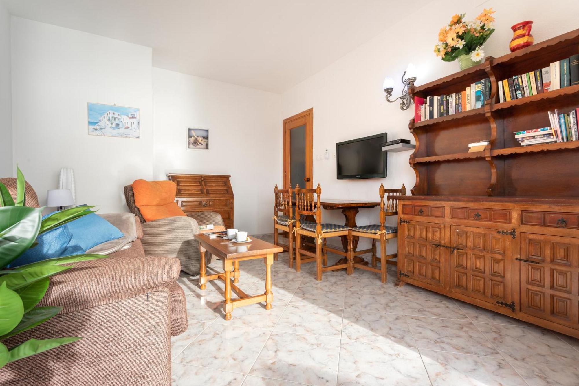 1003 - Seafront Apartment On El Paseo - Air Conditionning - Wi-Fi - Smart Tv Альмуньєкар Екстер'єр фото