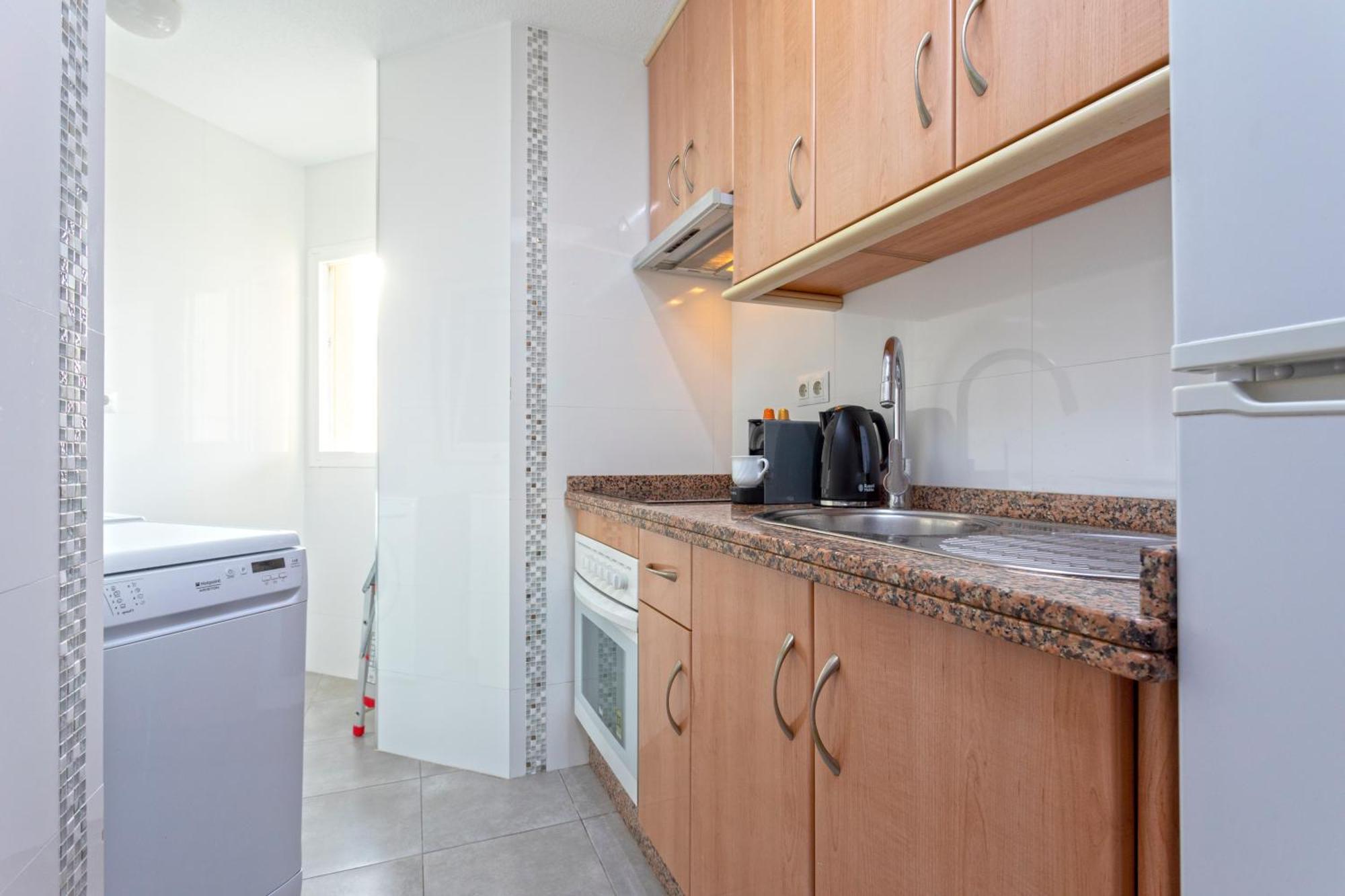 1003 - Seafront Apartment On El Paseo - Air Conditionning - Wi-Fi - Smart Tv Альмуньєкар Екстер'єр фото