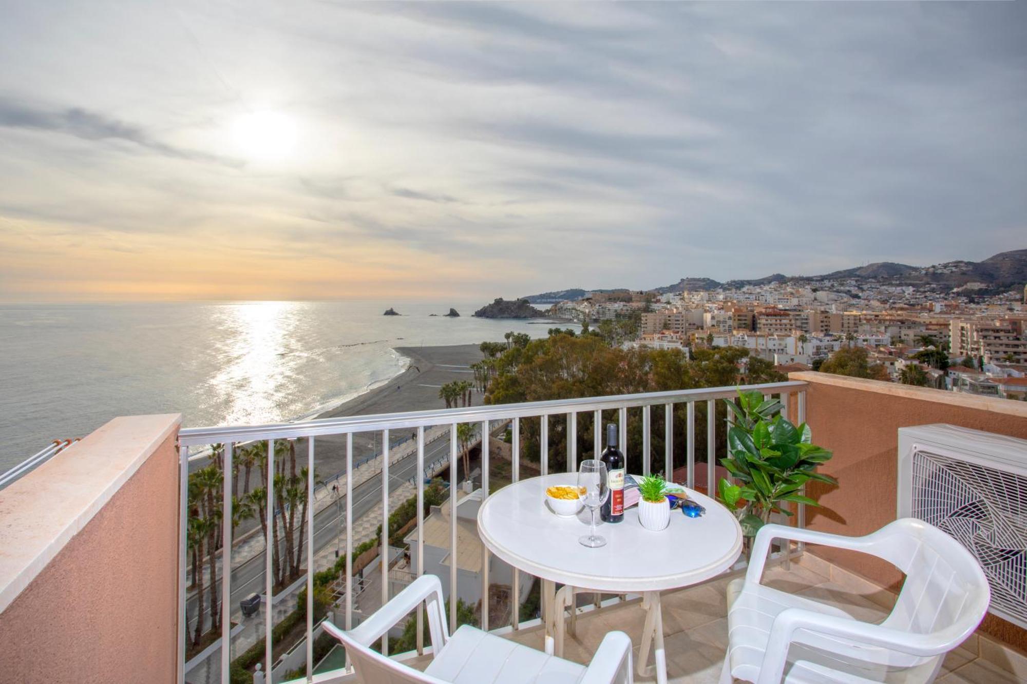 1003 - Seafront Apartment On El Paseo - Air Conditionning - Wi-Fi - Smart Tv Альмуньєкар Екстер'єр фото