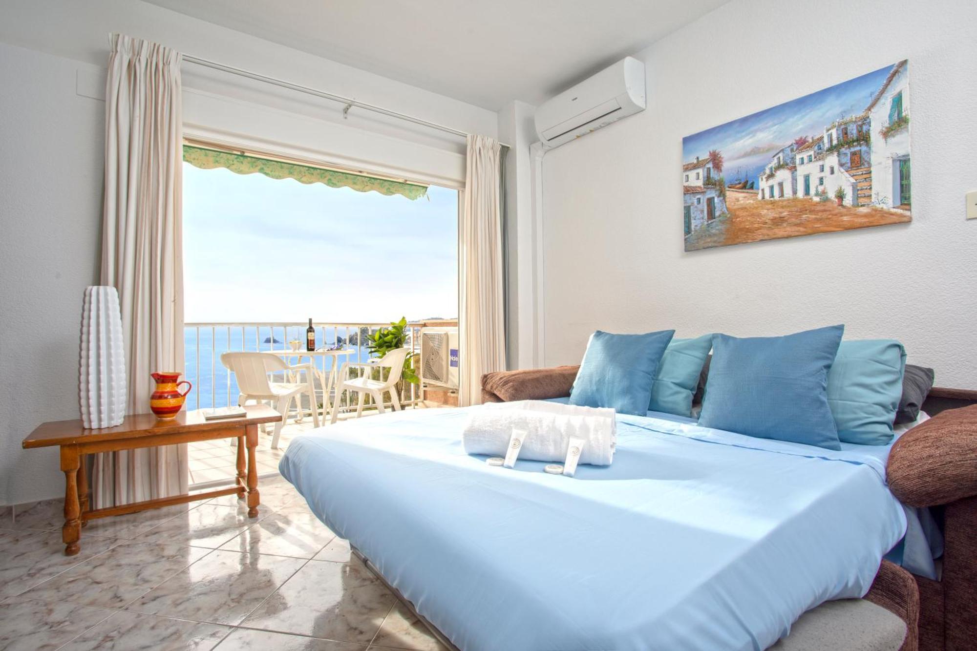 1003 - Seafront Apartment On El Paseo - Air Conditionning - Wi-Fi - Smart Tv Альмуньєкар Екстер'єр фото